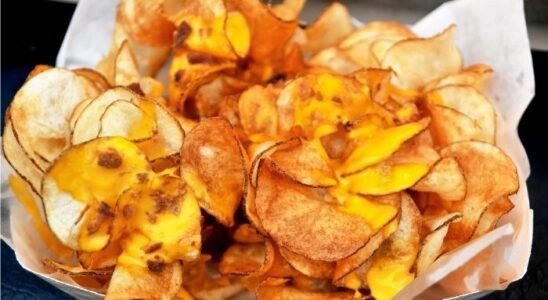 Receita de Chips de batata-baroa