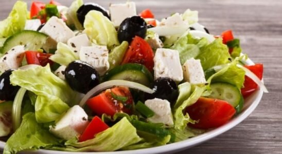 Receita de Salada grega